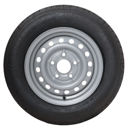 Kenda Komplettrad Anhänger - 175/70R13 - Lochkreis: 5x112 - Tragfähigkeit: 530 kg - Nabendurchmesser: 67 mm