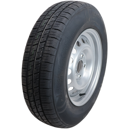 Kenda Komplettrad Anhänger - 175R14C - Lochkreis: 5x112 - Tragfähigkeit: 775 kg - Nabendurchmesser: 67 mm