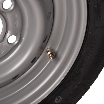 Kenda Komplettrad Anhänger - 185/60R12C - Lochkreis: 5x112 - Tragfähigkeit: 900 kg - Nabendurchmesser: 67 mm