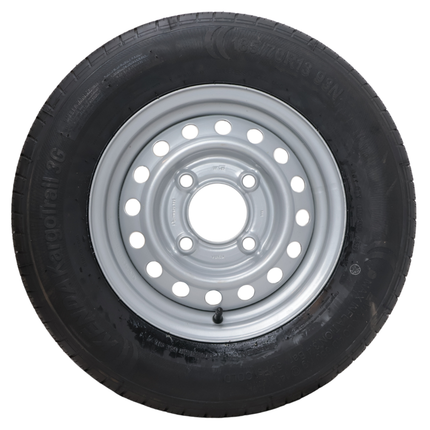 Kenda Komplettrad Anhänger - 185/70R13 - Lochkreis: 4x130 - Tragfähigkeit: 530 kg - Nabendurchmesser: 85 mm