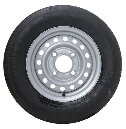Kenda Komplettrad Anhänger - 185/70R13 - Lochkreis: 4x130 - Tragfähigkeit: 530 kg - Nabendurchmesser: 85 mm
