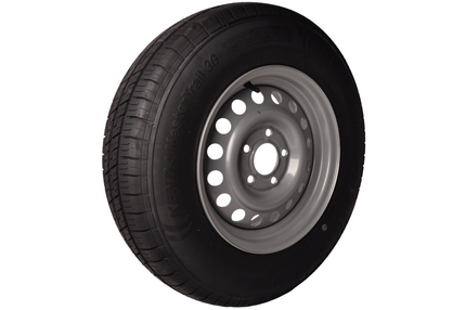 Kenda Komplettrad Anhänger - 185R14C - Lochkreis: 5x112 - Tragfähigkeit: 900 kg - Nabendurchmesser: 67 mm