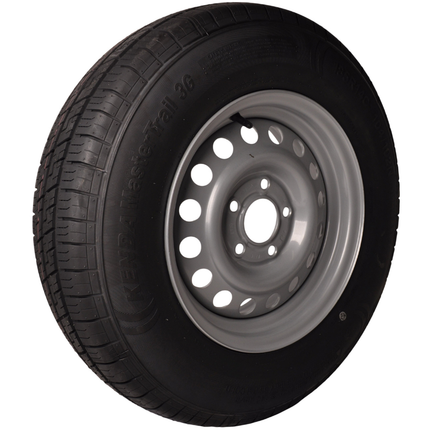 Kenda Komplettrad Anhänger - 185R14C - Lochkreis: 5x112 - Tragfähigkeit: 900 kg - Nabendurchmesser: 67 mm
