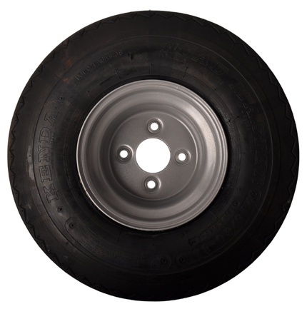Kenda Komplettrad Anhänger - 18.5x8.50-8 - Lochkreis: 4x100 - Tragfähigkeit: 425 kg - Nabendurchmesser: 57 mm - 6PR
