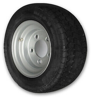Kenda Komplettrad Anhänger - 18x8.00-10 | 195/50B10 - Lochkreis: 5x140 - Tragfähigkeit: 750 kg - Nabendurchmesser: 94 mm - 10PR
