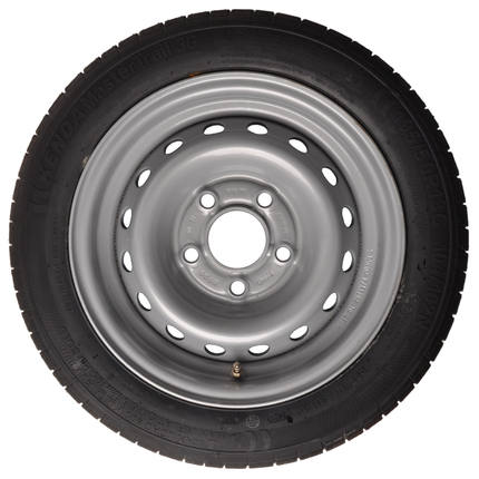 Kenda Komplettrad Anhänger - 195/50R13C - Lochkreis: 5x112 - Tragfähigkeit: 900 kg - Nabendurchmesser: 67 mm
