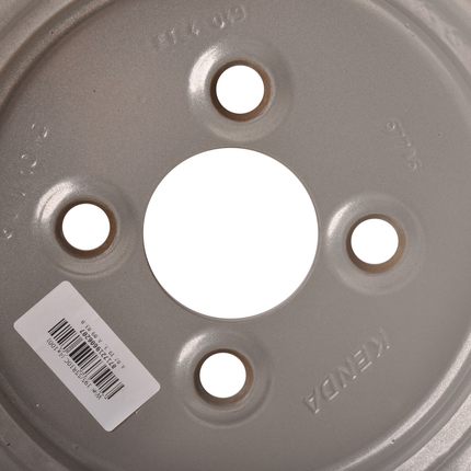 Kenda Komplettrad Anhänger - 195/55R10C - Lochkreis: 4x100 - Tragfähigkeit: 500 kg - Nabendurchmesser: 60 mm - 10PR