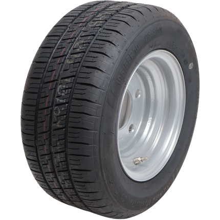 Kenda Komplettrad Anhänger - 195/55R10C - Lochkreis: 5x140 - Tragfähigkeit: 750 kg - Nabendurchmesser: 94 mm - 10PR