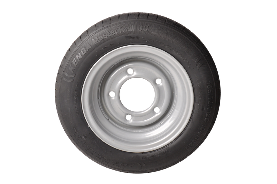 Kenda Komplettrad Anhänger - 195/6012C - Lochkreis: 5x165,1 -Tragfähigkeit: 900 kg - Nabendurchmesser: 114,6 mm