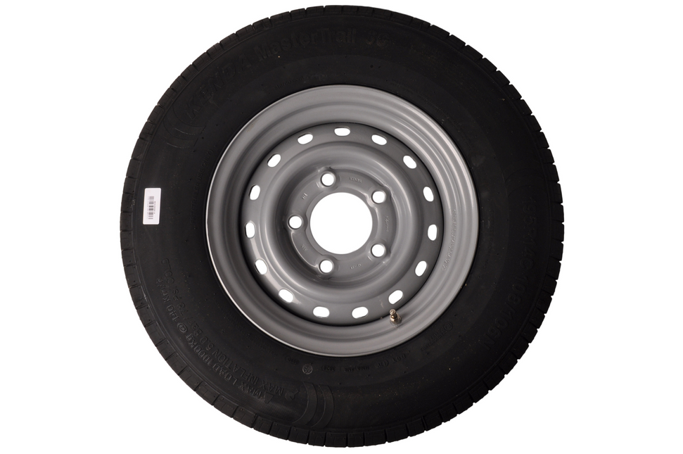 Kenda Komplettrad Anhänger - 195R14C - Lochkreis: 5x112 - Tragfähigkeit: 950 kg - Nabendurchmesser: 67 mm