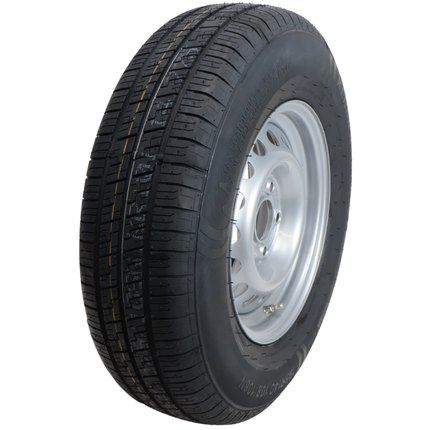 Kenda Komplettrad Anhänger - 195R14C - Lochkreis: 5x112 - Tragfähigkeit: 950 kg - Nabendurchmesser: 67 mm