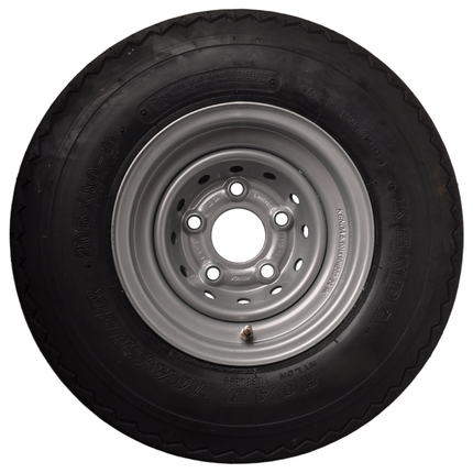 Kenda Komplettrad Anhänger - 20.5x8.00-10 - Lochkreis: 5x112 - Tragfähigkeit: 750 kg - Nabendurchmesser: 67 mm - 8PR