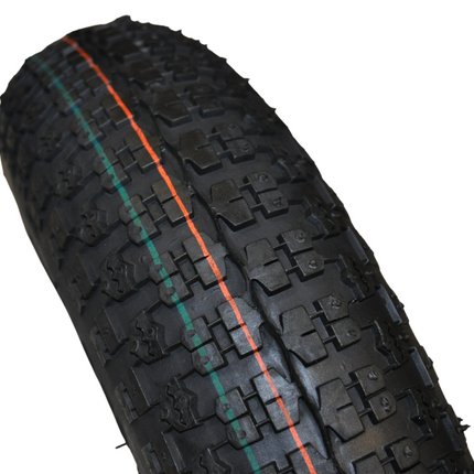 Kenda Komplettrad Anhänger - 3.50-8 - Lochkreis: 4x100 - Tragfähigkeit: 170 kg - Nabendurchmesser: 57 mm - 4PR