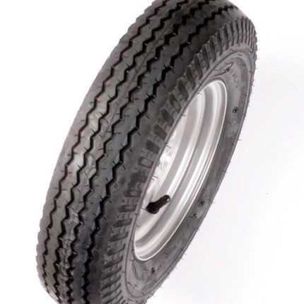 Kenda Komplettrad Anhänger - 4.00-8 - Schmiernippelaussparung - Lochkreis: 4x101,6 - Tragfähigkeit: 335 kg - Nabendurchmesser: 67 mm - 6PR