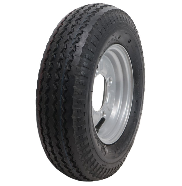 Kenda Komplettrad Anhänger - 4.80/4.00-8 - Lochkreis: 4x115 - Tragfähigkeit: 335 kg - Nabendurchmesser :85 mm - 6PR