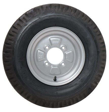 Kenda Komplettrad Anhänger - 5.00-10 - Lochkreis: 4x115 -Tragfähigkeit: 440 kg - Nabendurchmesser: 85 mm - 6PR