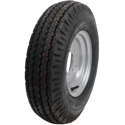 Kenda Komplettrad Anhänger - 5.00-10 - Lochkreis: 4x115 -Tragfähigkeit: 440 kg - Nabendurchmesser: 85 mm - 6PR