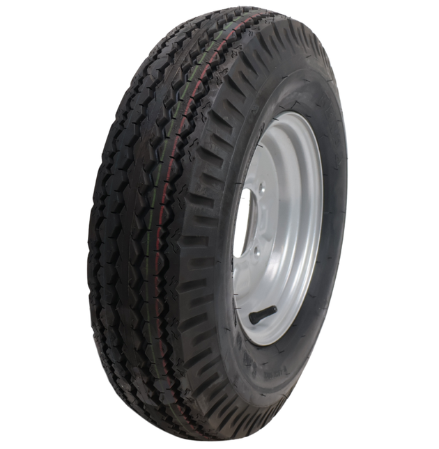 Kenda Komplettrad Anhänger - 5.00-10 - Lochkreis: 4x115 -Tragfähigkeit: 440 kg - Nabendurchmesser: 85 mm - 6PR