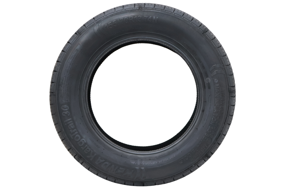 Kenda Tubeless Reifen Anhänger - 155/70R13 - Tragfähigkeit: 375 kg - 74N