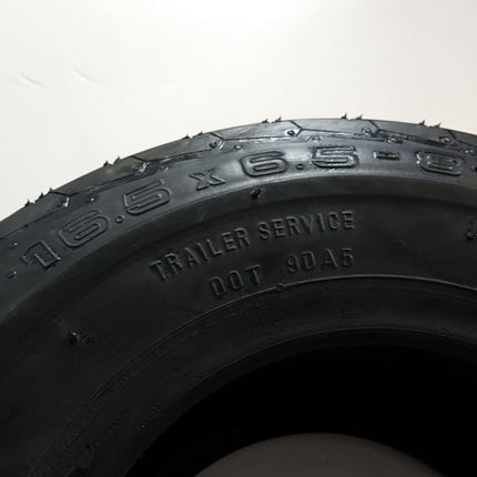 Kenda Tubeless Reifen Anhänger - 16.5x6.5-8 - Tragfähigkeit: 365 kg - 6PR