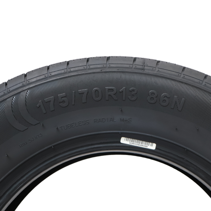 Kenda Tubeless Reifen Anhänger - 175/70R13 - Tragfähigkeit: 530 kg - 86N