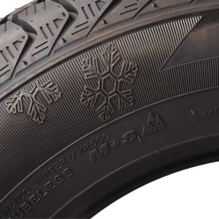 Kenda Tubeless Winterreifen Anhänger - 185/70R13C - Tragfähigkeit: 950kg