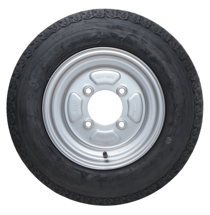 Kings tire Komplettrad Anhänger - 4.00-10 - Lochkreis: 4x115 - Tragfähigkeit: 345 kg - Nabendurchmesser: 85 mm - 6PR