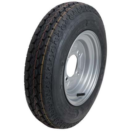 Kings tire Komplettrad Anhänger - 4.00-10 - Lochkreis: 4x115 - Tragfähigkeit: 345 kg - Nabendurchmesser: 85 mm - 6PR