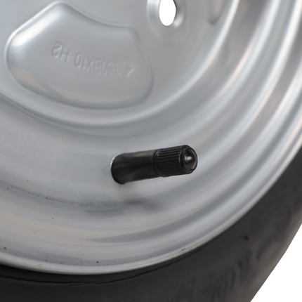 Kings tire Komplettrad Anhänger - 4.00-10 - Lochkreis: 4x115 - Tragfähigkeit: 345 kg - Nabendurchmesser: 85 mm - 6PR