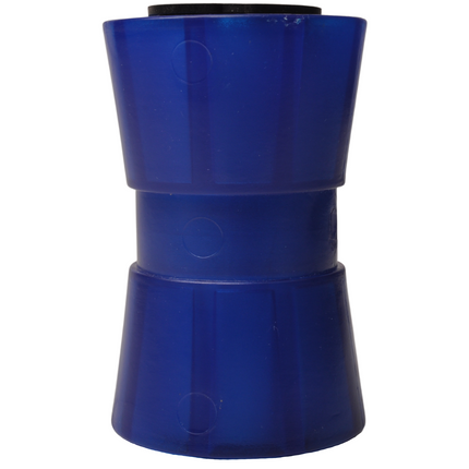 Knott 133x58,5 mm Kielrolle blau 17 mm Nabendurchmesser