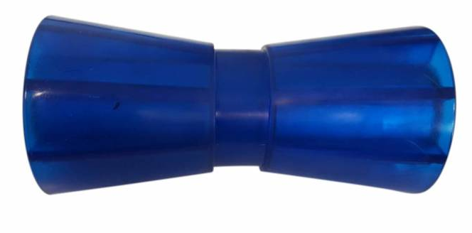 Knott 194x90 mm Kielrolle blau 17 mm Nabendurchmesser