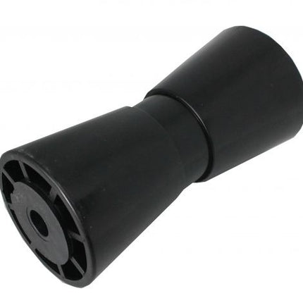 Knott 194x90 mm Kielrolle schwarz 17 mm Nabendurchmesser