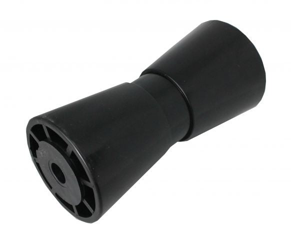 Knott 194x90 mm Kielrolle schwarz 17 mm Nabendurchmesser
