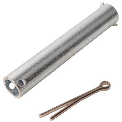 Knott 250x120 mm Stützrad mit Stahlfelge - 20 mm Naben-Durchmesser - 500 kg Tragfähigkeit -