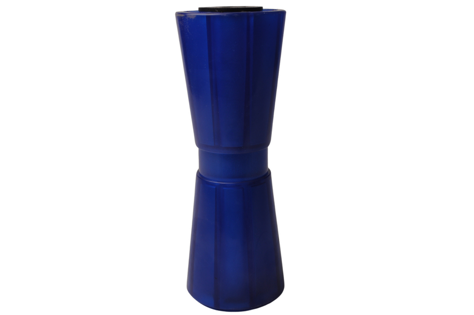 Knott 259x61 mm Kielrolle blau 17 mm Nabendurchmesser - Material Polyvinyl