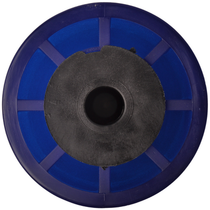 Knott 259x61 mm Kielrolle blau 17 mm Nabendurchmesser - Material Polyvinyl