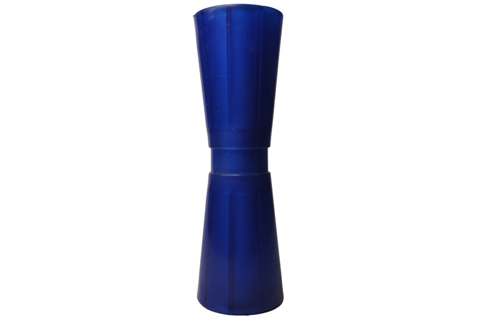 Knott 305x95 mm Kielrolle blau 17 mm Nabendurchmesser