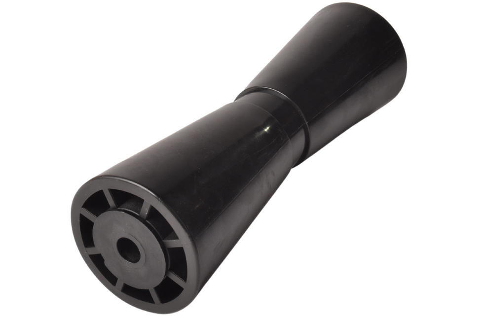 Knott 305x96 mm Kielrolle schwarz 17 mm Nabendurchmesser