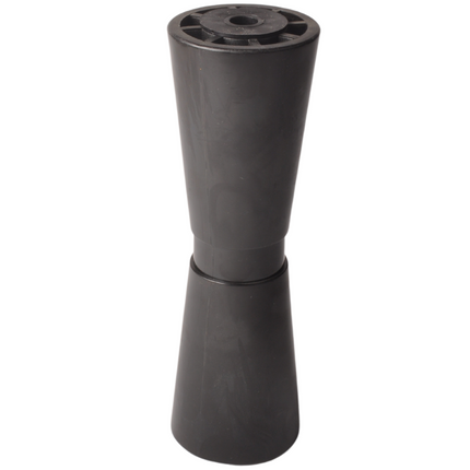 Knott 305x96 mm Kielrolle schwarz 17 mm Nabendurchmesser