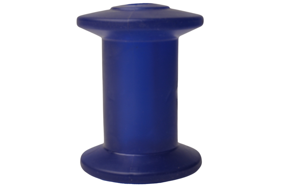 Knott 98x68,5 mm Kielrolle blau 16 mm Nabendurchmesser