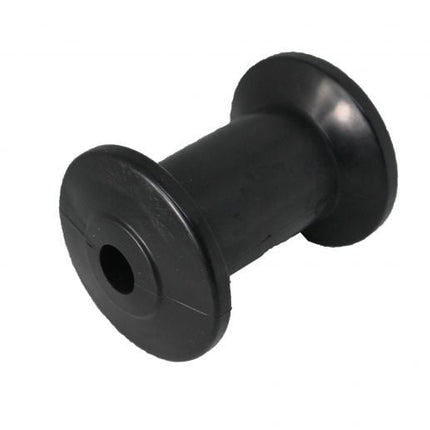 Knott 98x68,5 mm Kielrolle schwarz 16 mm Nabendurchmesser