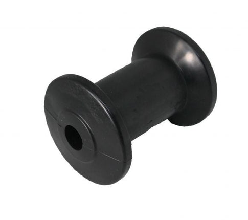 Knott 98x68,5 mm Kielrolle schwarz 16 mm Nabendurchmesser