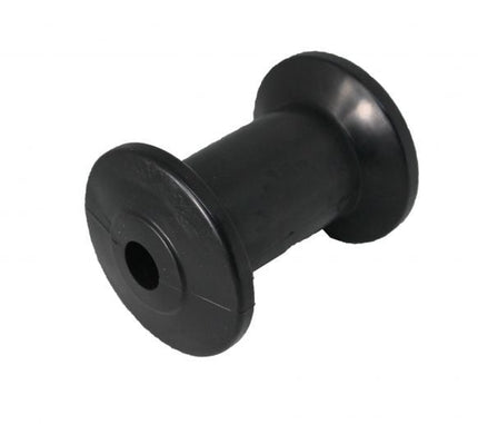 Knott 98x68,5 mm Kielrolle schwarz 16 mm Nabendurchmesser