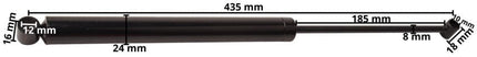 Knott Auflaufdämpfer KF9 mit Code-Nr. 87004009/S