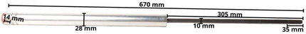 Knott Auflaufdämpfer Knott für KF30-C / KR30-B / KR30-HV-B (87001409)