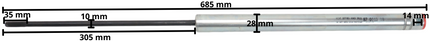 Knott Auflaufdämpfer - KR30-A/KR30HV-A/KF30-A - 87001313