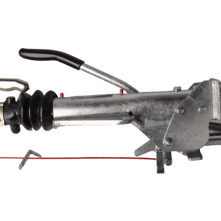 Knott Auflaufeinrichtung für Anhänger KF27 (2700 kg) V-Deichsel Auflaufbremse inkl. Stützradkonsole.