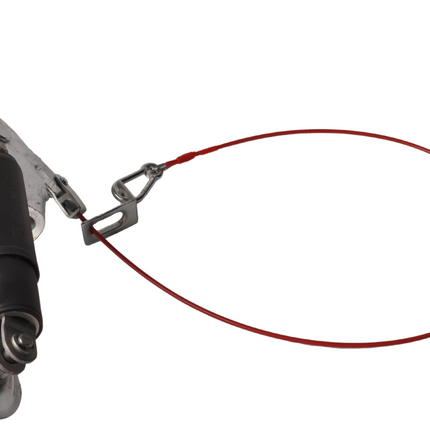 Knott Auflaufeinrichtung für Anhänger KF27 (2700 kg) V-Deichsel Auflaufbremse inkl. Stützradkonsole.