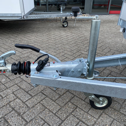 Knott Auflaufeinrichtung für Anhänger KF30 Typ C (3000kg) V-Deichsel Auflaufbremse - inklusive Stützradhalterung
