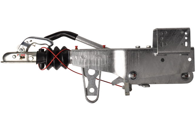 Knott Auflaufeinrichtung für Anhänger KRV20A (2000kg) Deichsel Auflaufbremse Quadrat 100 mm mit Konsole für Stützrad